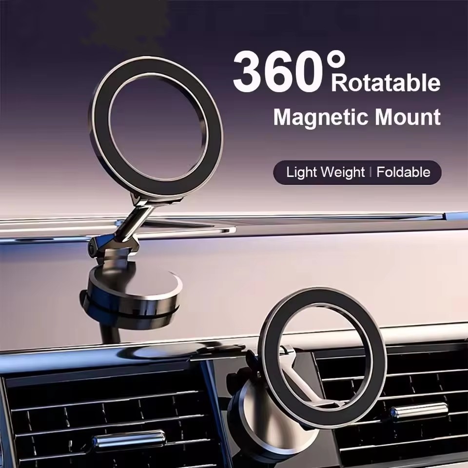 Phone Accessories Holder Car - حامل هاتف محمول مغناطيسي قابل للطي