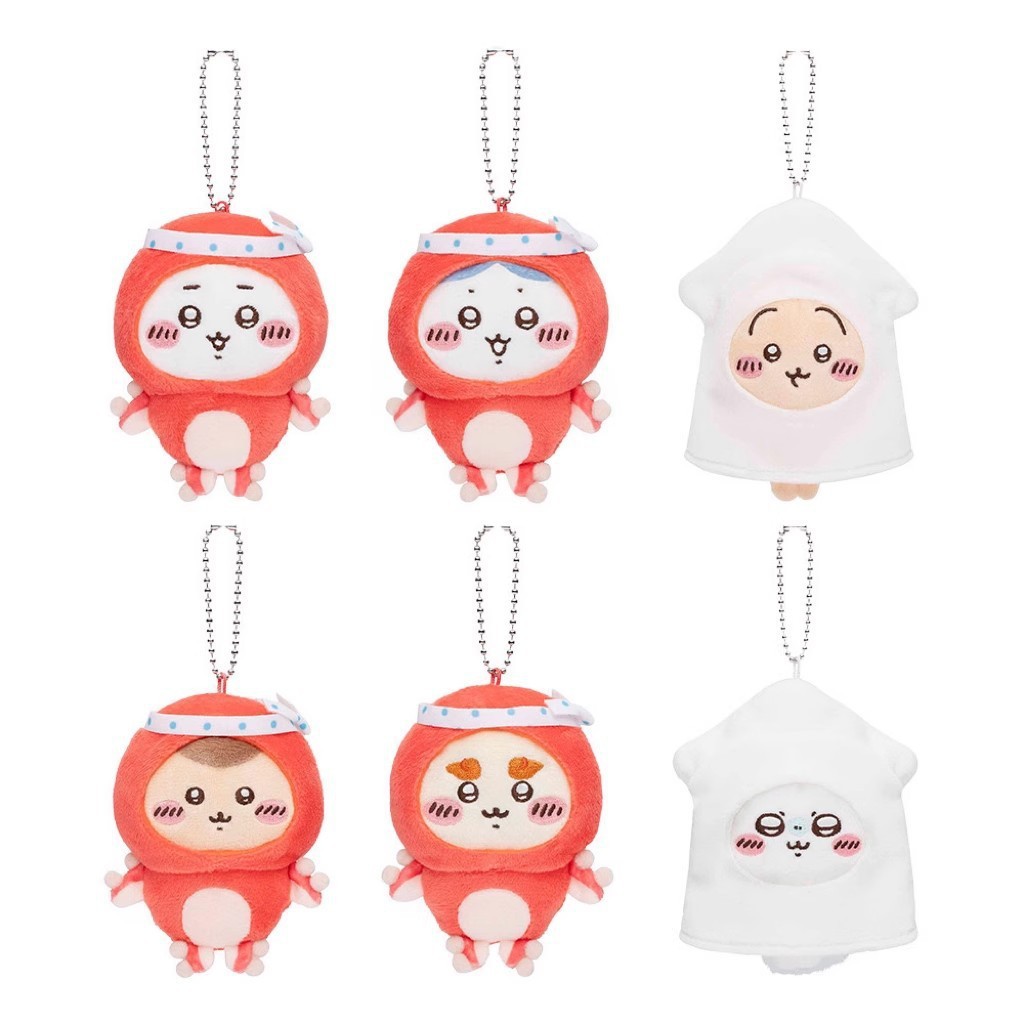 Phone Accessories Charms - سلسلة مفاتيح قطيفة بتصميم أنيمي ياباني