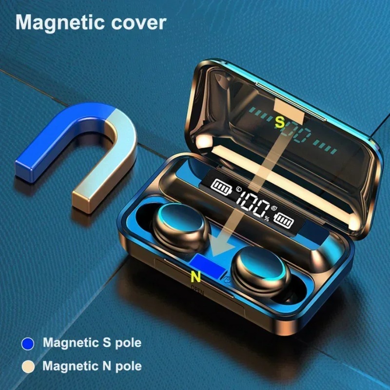 سماعات بلوتوث ستيريو 9D مع صوت - مراجعة Phone Accessories Amazon وسعره
