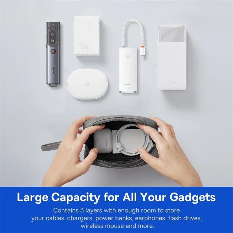 حقيبة سماعات أذن محمولة مقاومة - مراجعة Phone Accessories Useful وسعره