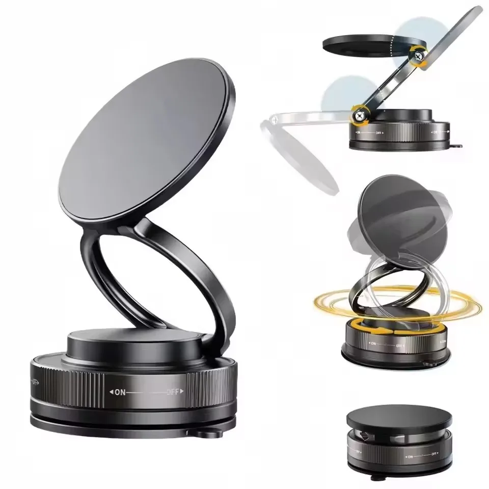 مطوّر 360 ° حامل هاتف مغناطيسي - مراجعة Phone Accessories Holder Car وسعره