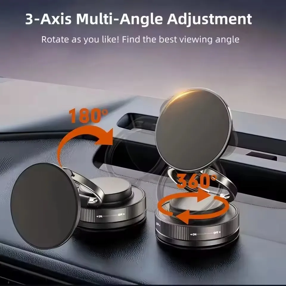 مطوّر 360 ° حامل هاتف مغناطيسي - مراجعة Phone Accessories Holder Car وسعره