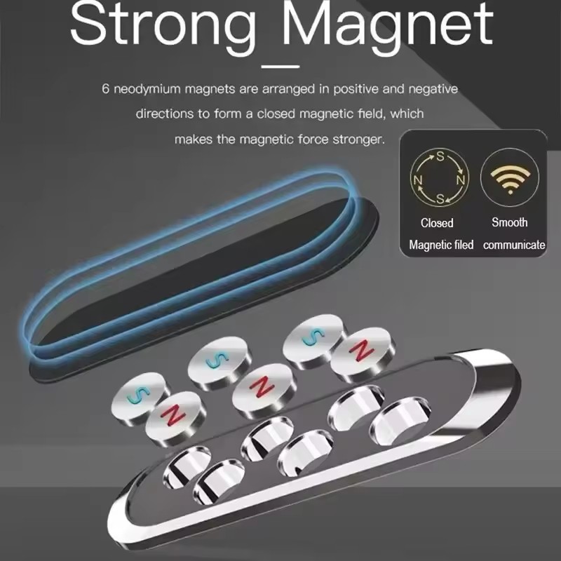 حامل هاتف مغناطيسي معدني للسيا - مراجعة Phone Accessories Holder Car وسعره