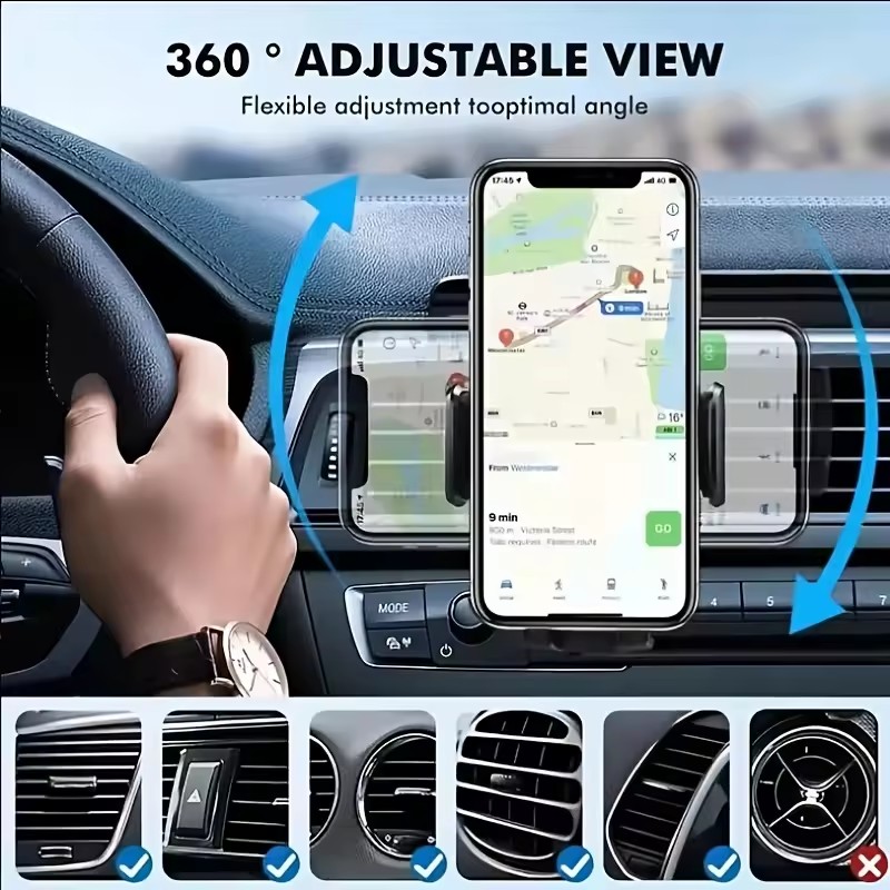 حامل هاتف عالمي للسيارة بقاعدة - مراجعة Phone Accessories Holder Car وسعره